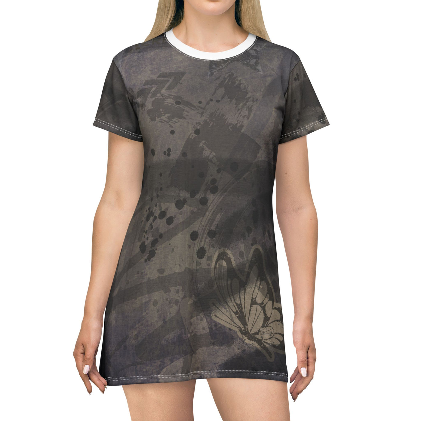 T-Shirt Dress: Grunge | Punk Rocker