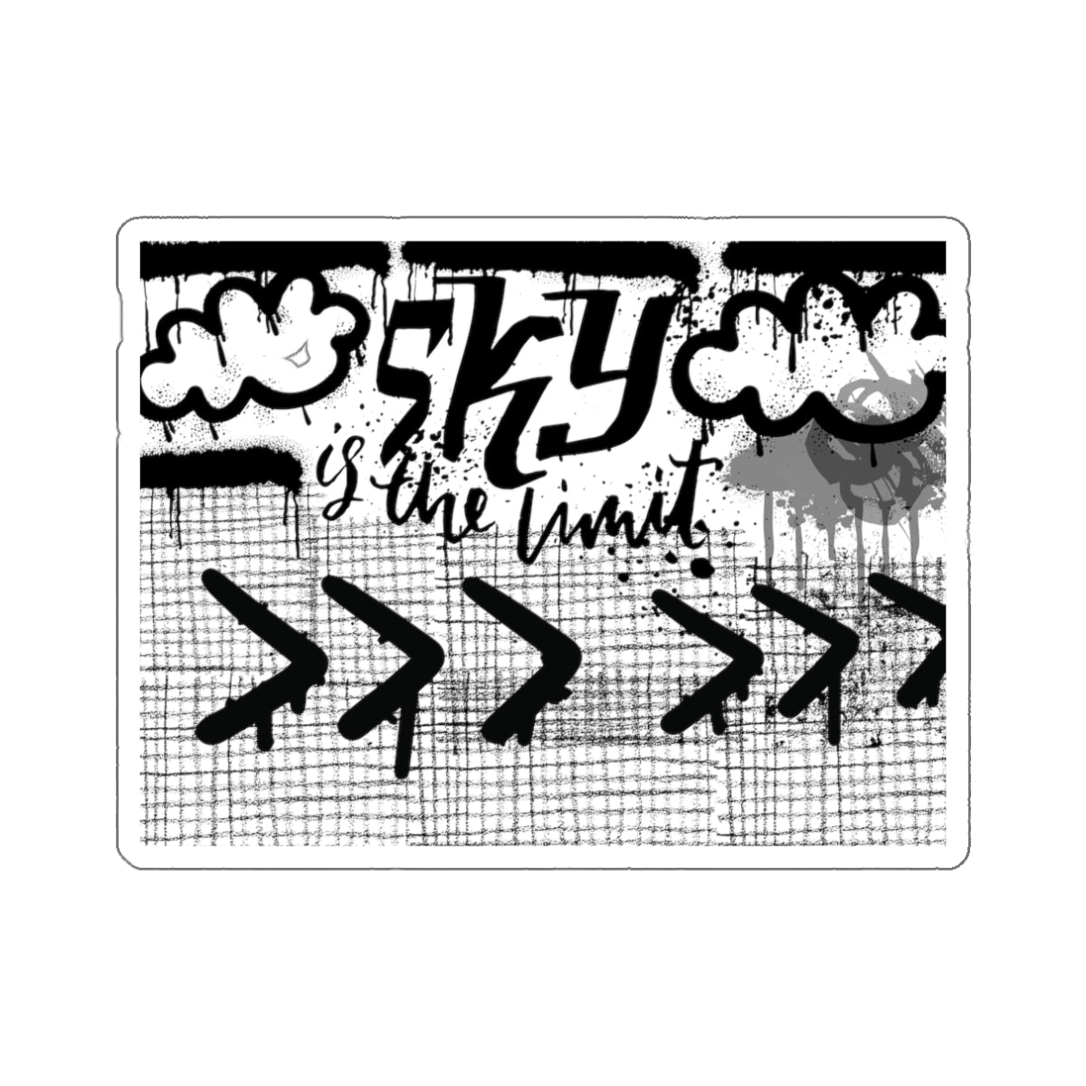 De-Cut Stickers: Sky is the Limit