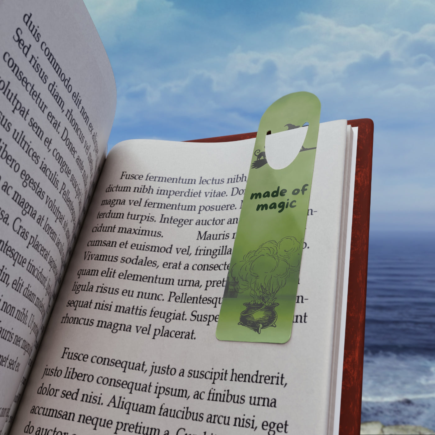 Bookmark: "Made of Magic" in Metal