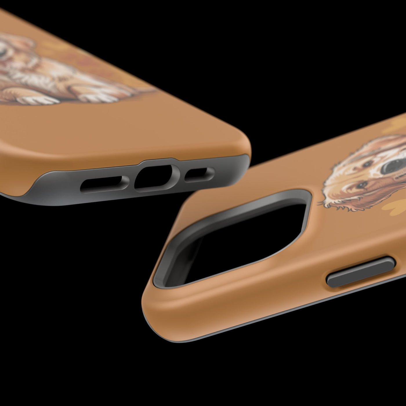 Dog Lover Magnetic Phone Case, Cute Pet Cases for iPhone, Dog-themed Phone Covers, Golden Retriever Case, Gifts for Dog Owners