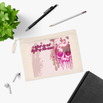Pencil Case: Edgy Skull | 'I Do Not Light Up The Room'