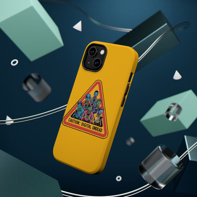 Phone Case: Zombie-Themed Tough Case for iPhone, Caution Digital Undead Phone Cover, Phone Accessory for Halloween, Unique Gift Idea, Trendy Phone [...]
