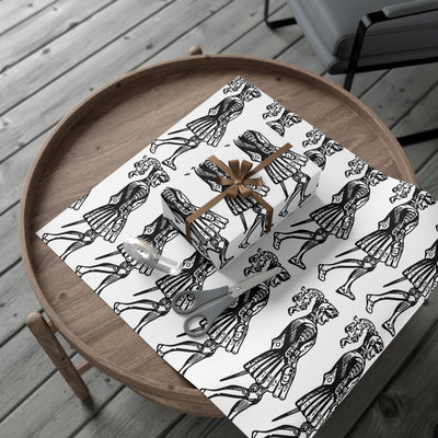 Wrapping Paper: Knight in Shining Honor | Vintage Inspired