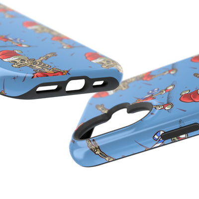 Santa Skelly Celly Phone Case | Durable & MagSafe Compatible
