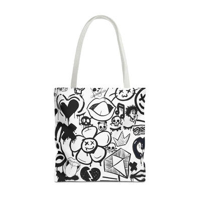 Tote Bag: Graffiti Retort | Inky Funk Design