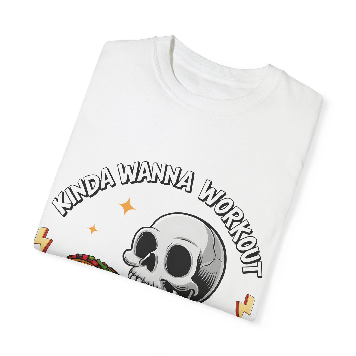 T-Shirt: Funny Workout & Tacos Unisex T-Shirt - Perfect for Food Lovers