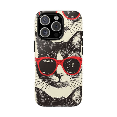 Phone Case: Sassy Cat Phone Case, Cute Cat Lovers Gift, Pet Lover Accessory, Fun Cat Phone Cover, Stylish Gadget Protection