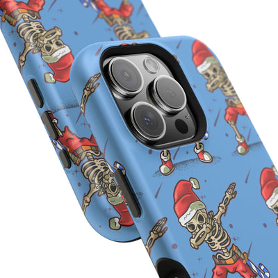 Santa Skelly Celly Phone Case | Durable & MagSafe Compatible