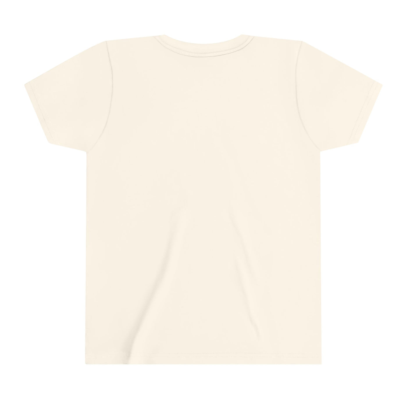 Cute Elves Youth T-Shirt in cream.