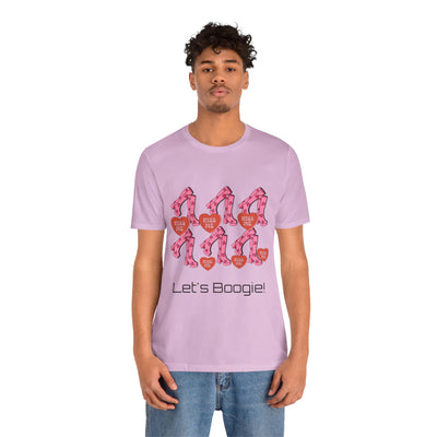 T-Shirt: Let's Boogie! | Jersey Fabric