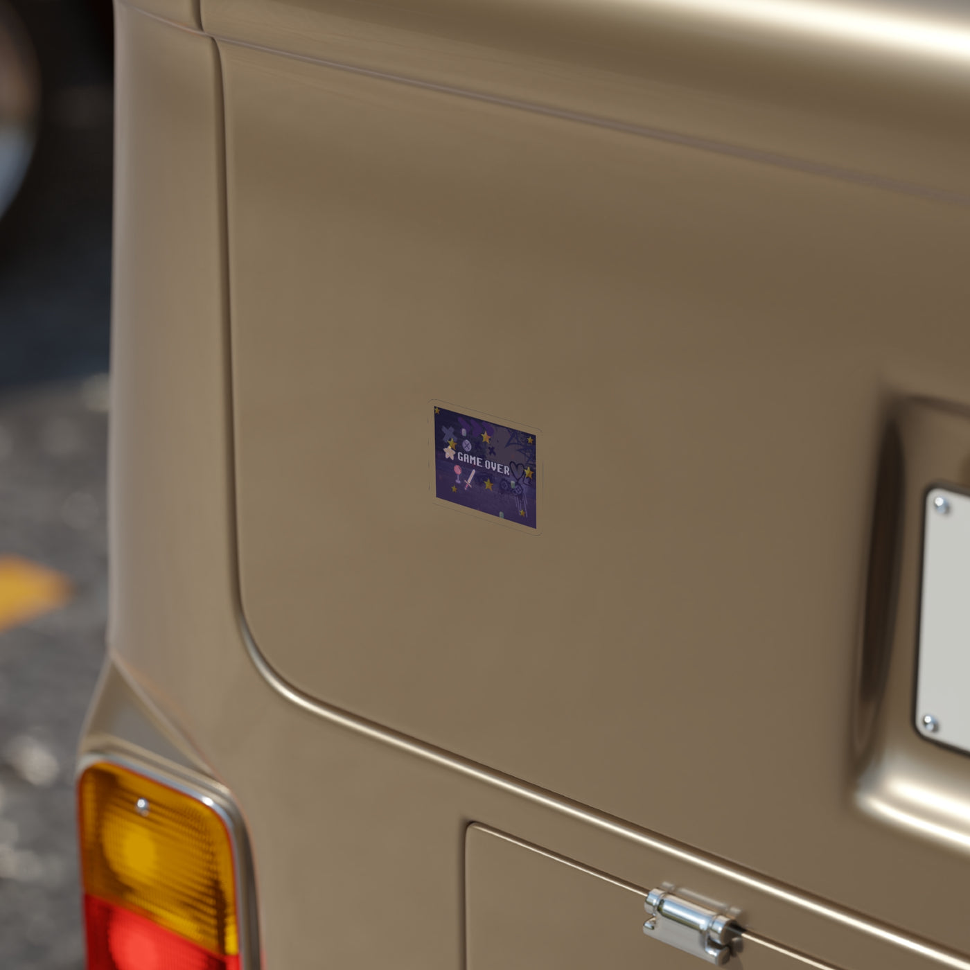 Die-Cut Stickers:  Game Over Outdoor Sticker