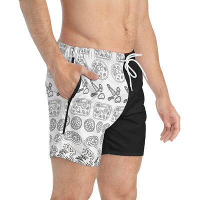 Swim Trunks - Asymmetric Microbes Medium