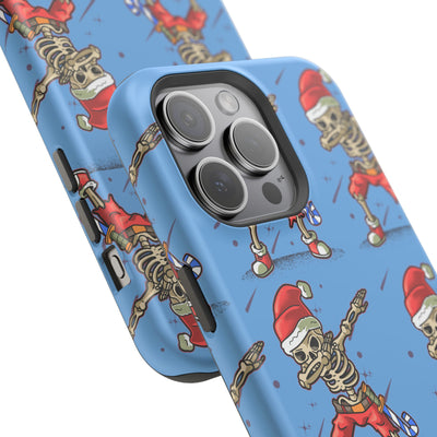 Santa Skelly Celly Phone Case | Durable & MagSafe Compatible