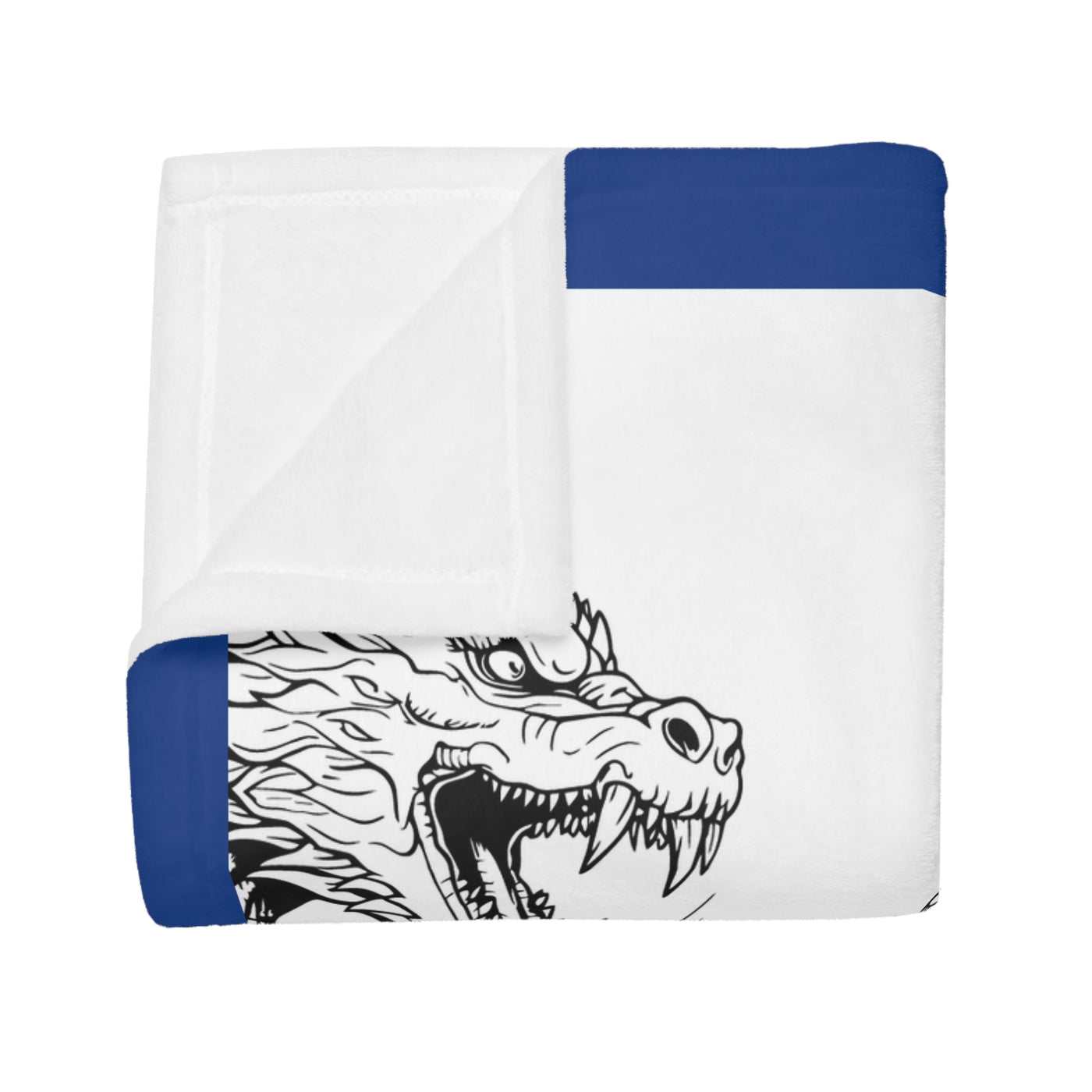 Blanket: Don't Go Dragon Me Down Fleece Blanket for Fantasy Lovers