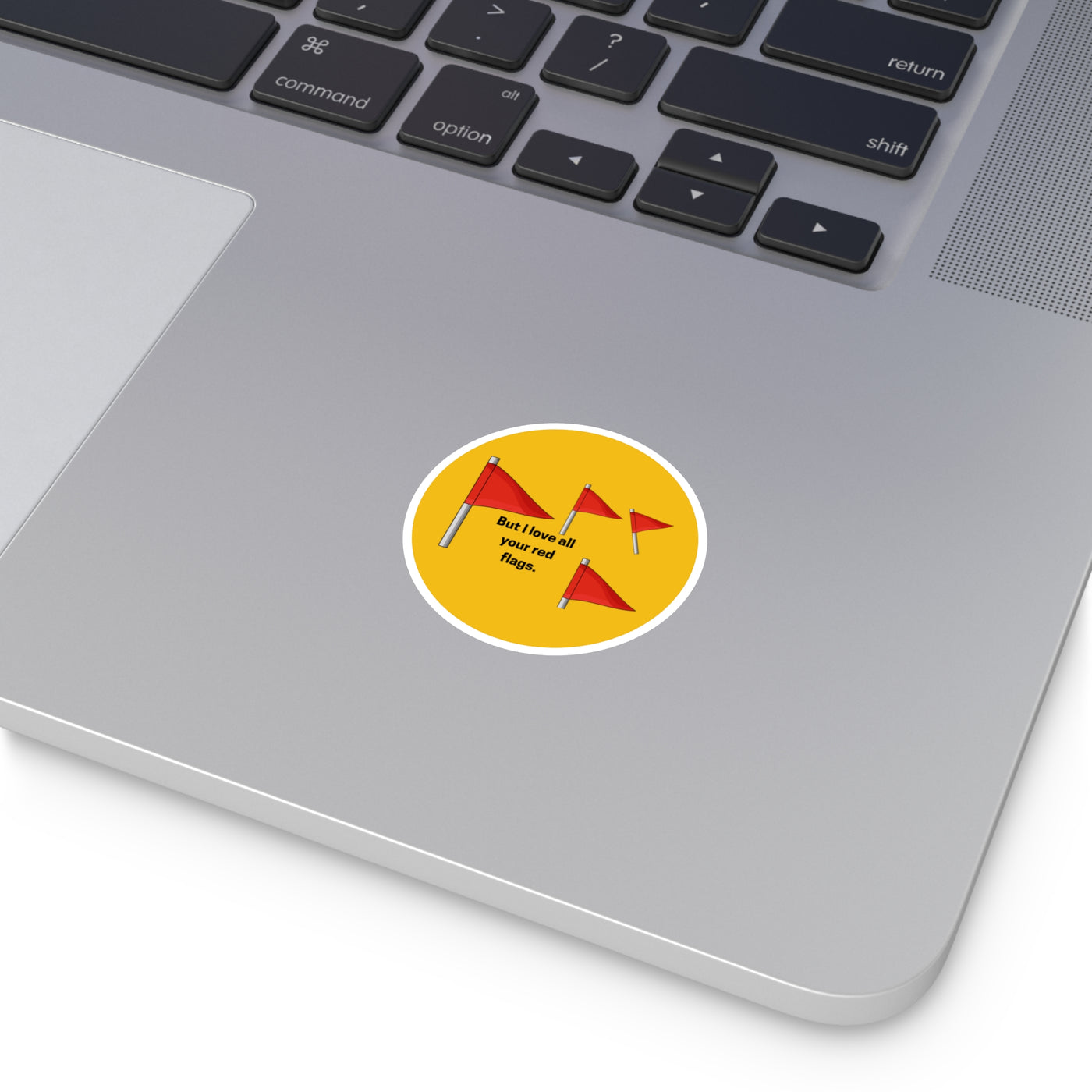 Sticker: Red Flags | Outdoor