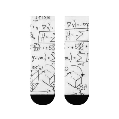 Math Crew Socks - Sublimation Crew Socks