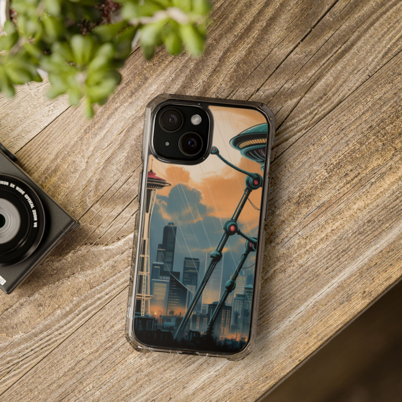 Phone Case: Futuristic Magnetic Phone Case | Unique Clear Impact Case, Modern Phone Accessories, Gift for Tech Lovers, Artistic Phone Cover, [...]