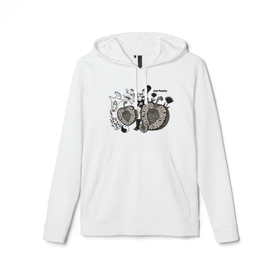 Fleece Hoodie: Just Peachy