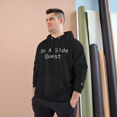 Hoodie: Gamer Champion Hoodie - On a Side Quest - Personalizeable Design