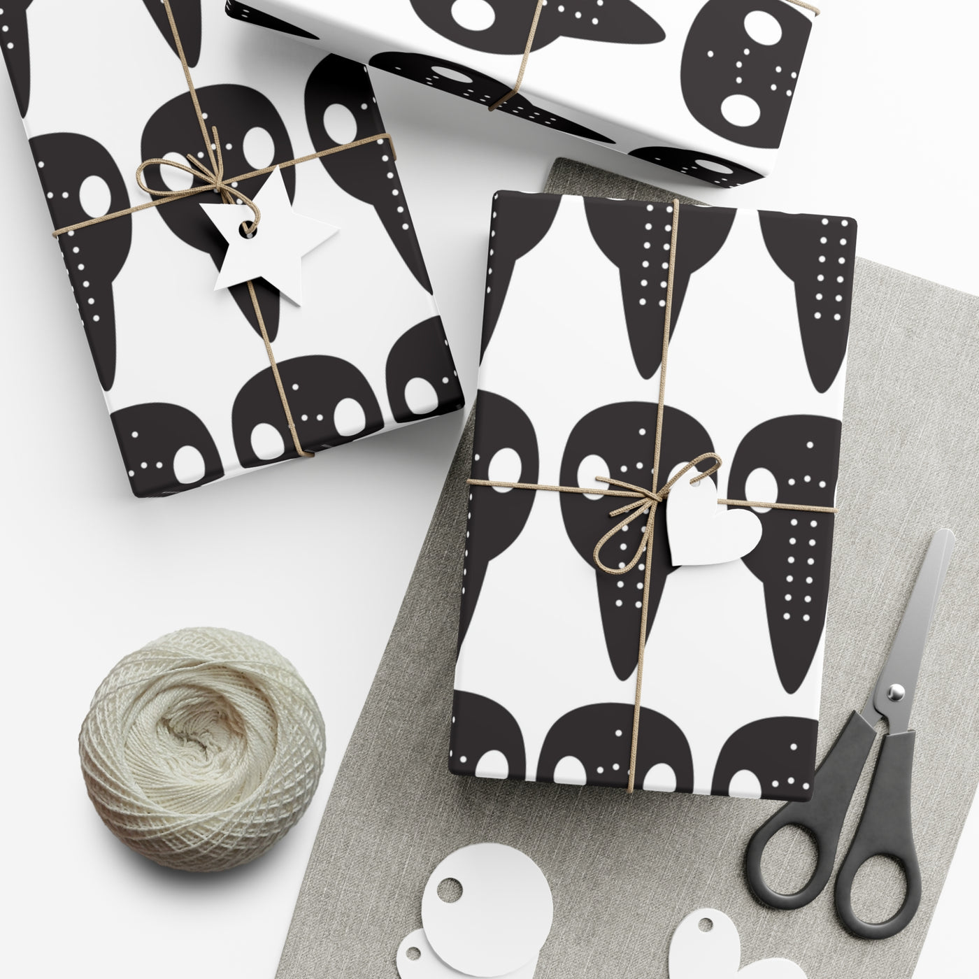 Wrapping Paper: Of Epidemic Proportions | Plague Mask