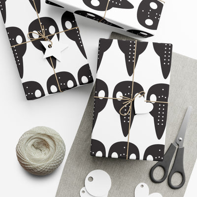 Wrapping Paper: Of Epidemic Proportions | Plague Mask