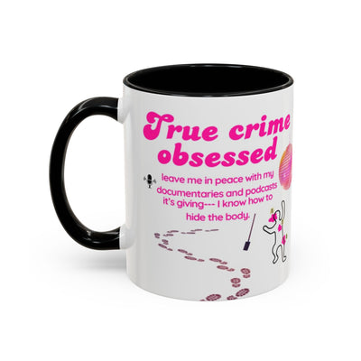 Mug: Pink Disco Ball True Crime