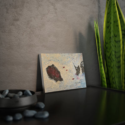 Tile: Blue Eyed Samurai Canvas Photo Tile