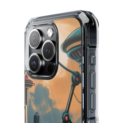 Phone Case: Futuristic Magnetic Phone Case | Unique Clear Impact Case, Modern Phone Accessories, Gift for Tech Lovers, Artistic Phone Cover, [...]