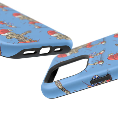 Santa Skelly Celly Phone Case | Durable & MagSafe Compatible