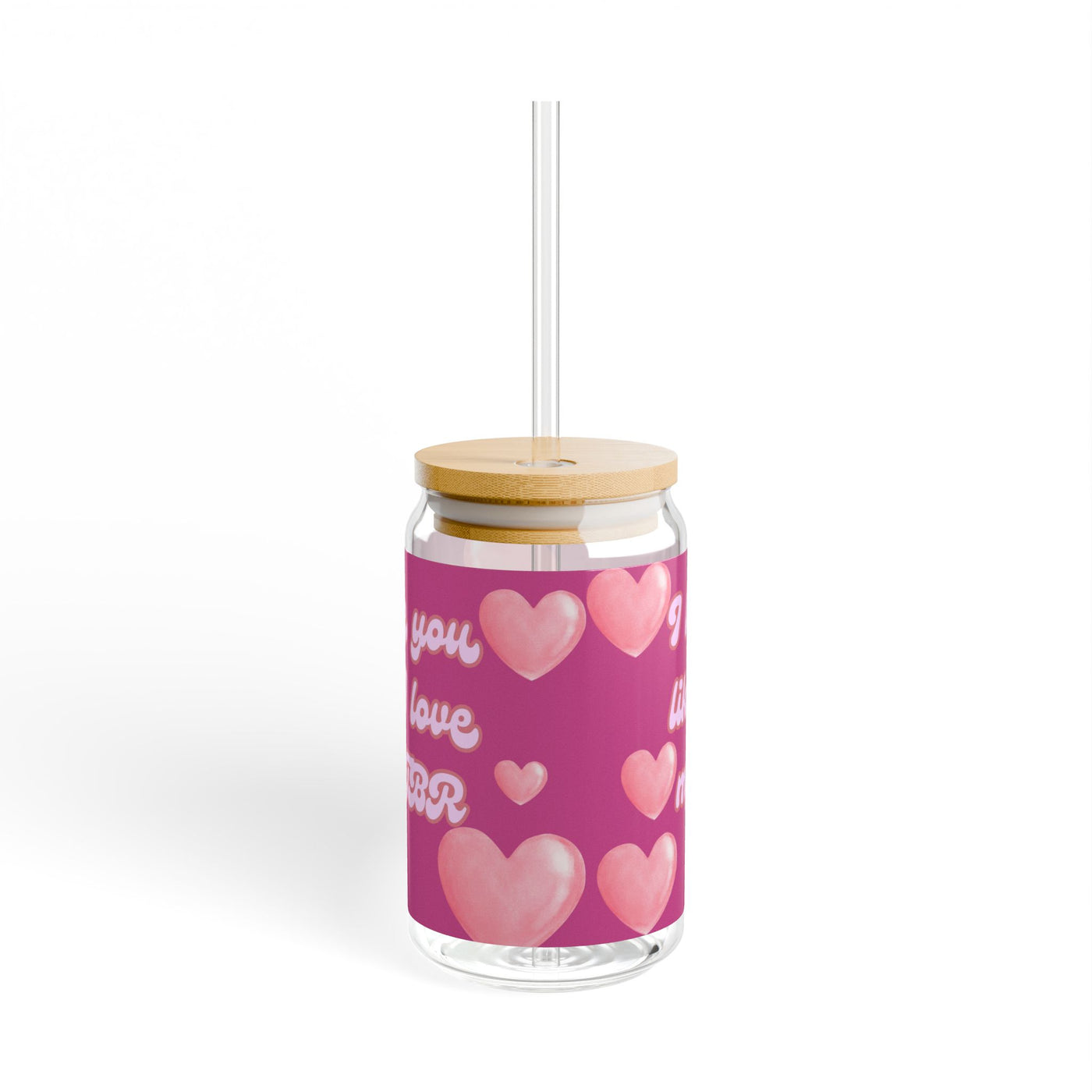 Glass: Book nerd TBR Mug with Straw