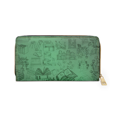 Wallet: Lover of Literature Zipper Wallet