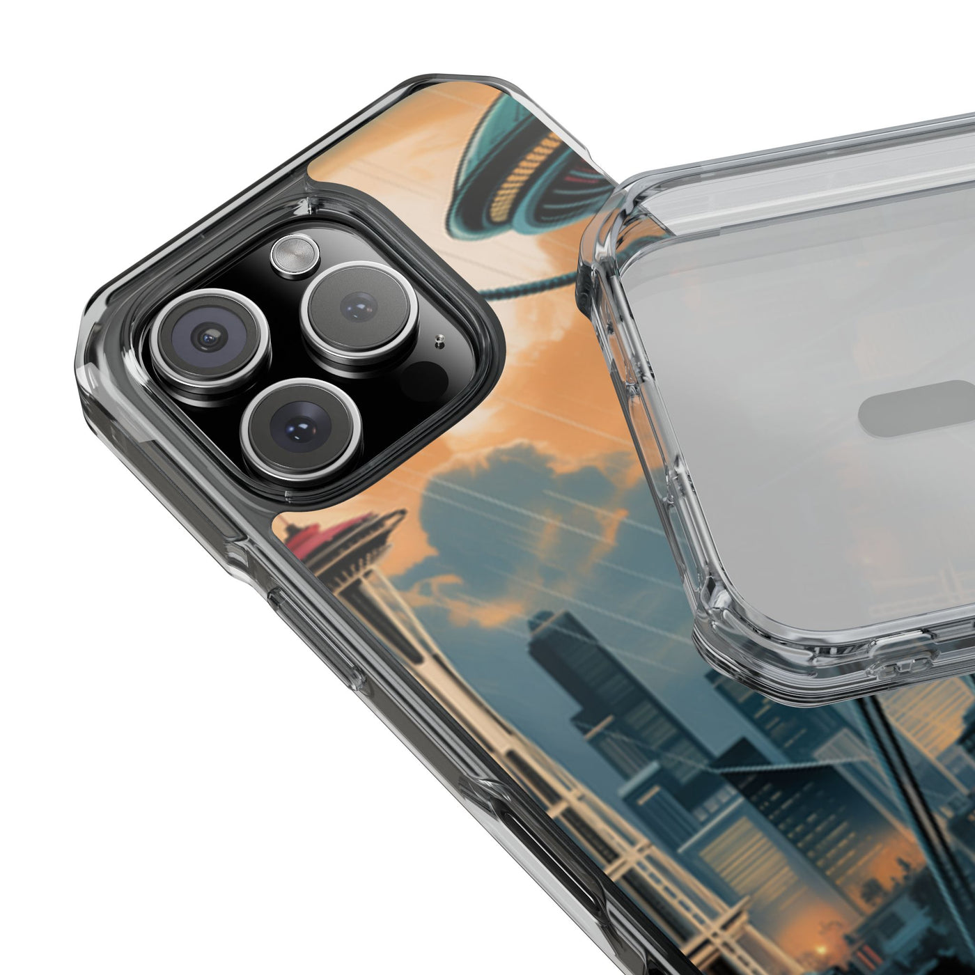 Phone Case: Futuristic Magnetic Phone Case | Unique Clear Impact Case, Modern Phone Accessories, Gift for Tech Lovers, Artistic Phone Cover, [...]