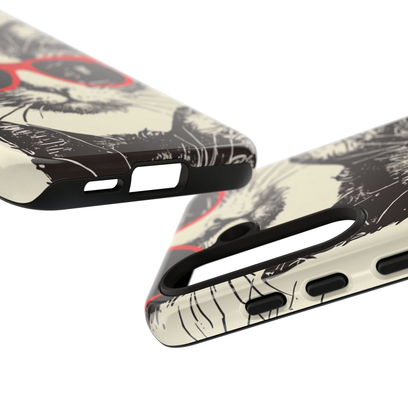 Phone Case: Sassy Cat Phone Case, Cute Cat Lovers Gift, Pet Lover Accessory, Fun Cat Phone Cover, Stylish Gadget Protection