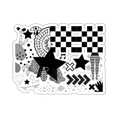 Die-Cut Stickers: Calm Like A Bomb Design