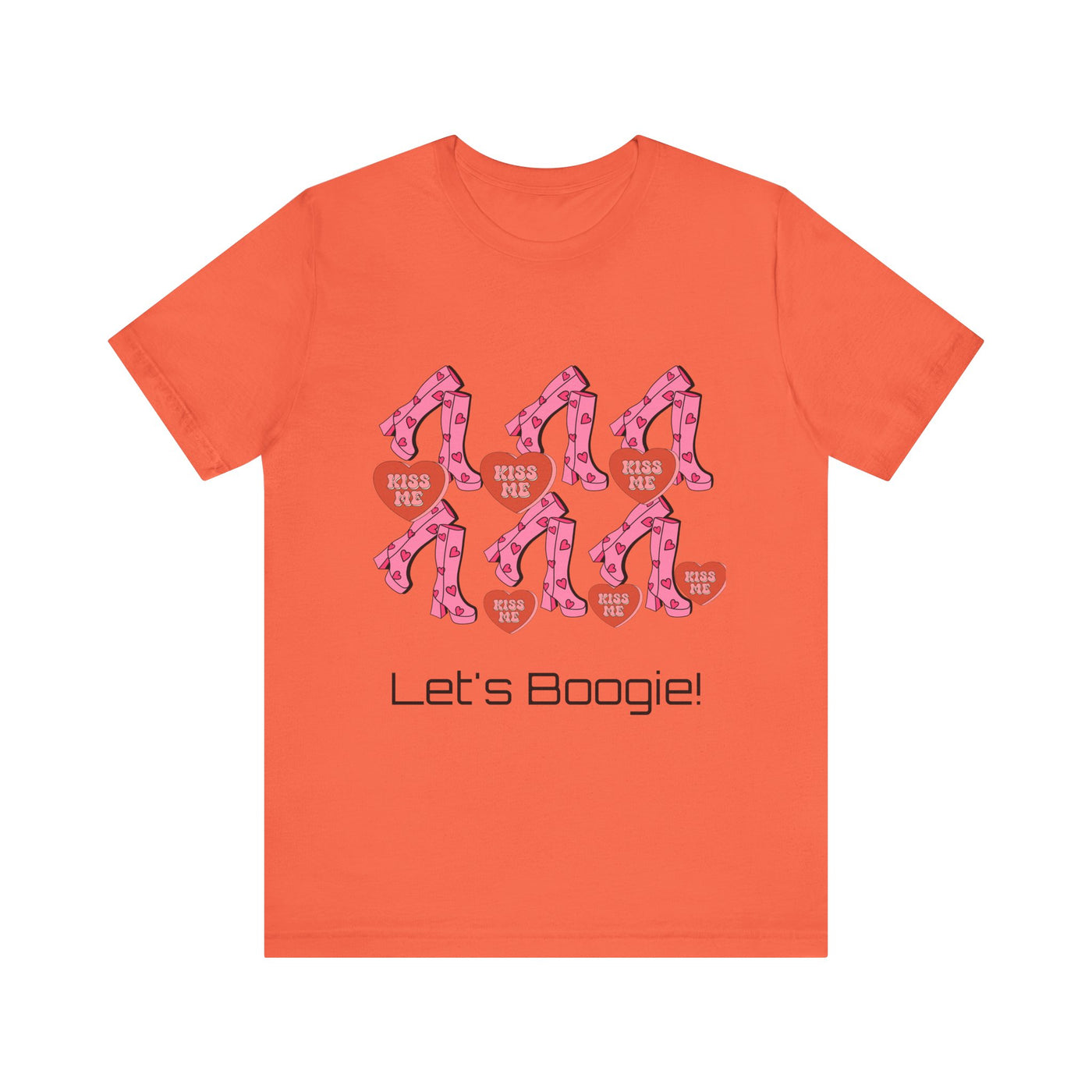 T-Shirt: Let's Boogie! | Jersey Fabric