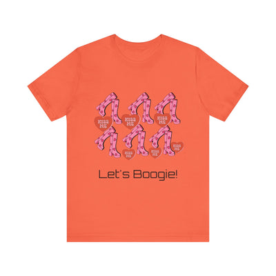 T-Shirt: Let's Boogie! | Jersey Fabric
