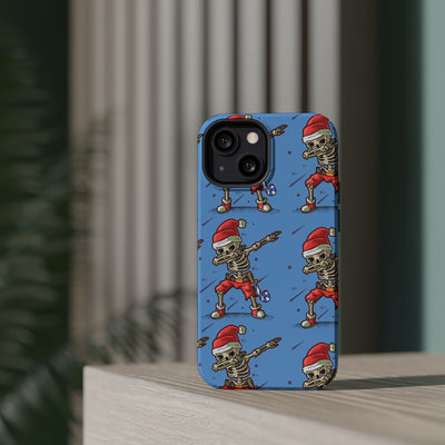Santa Skelly Celly Phone Case | Durable & MagSafe Compatible