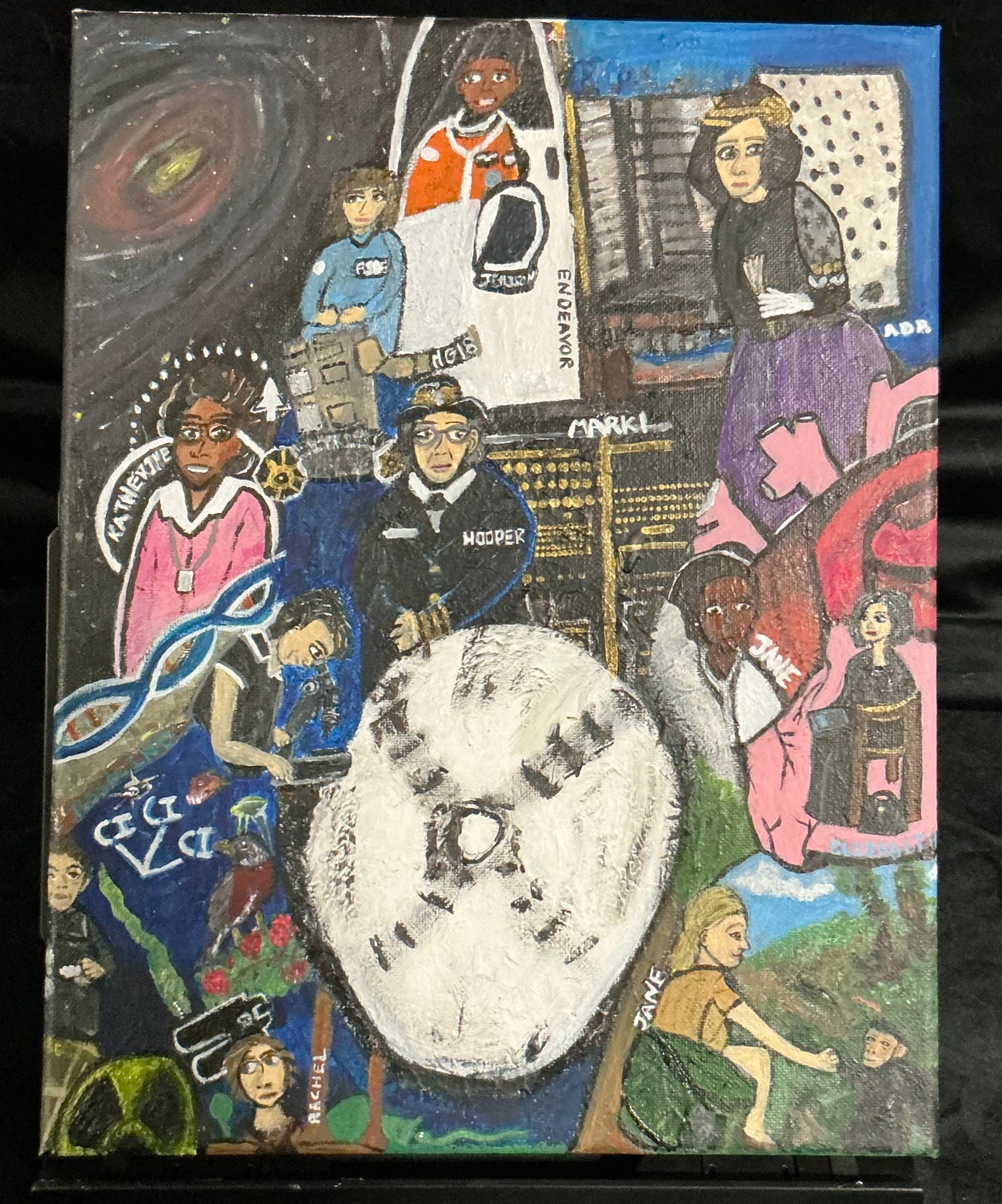 Radioactive: Female STEM Pioneers Original Art