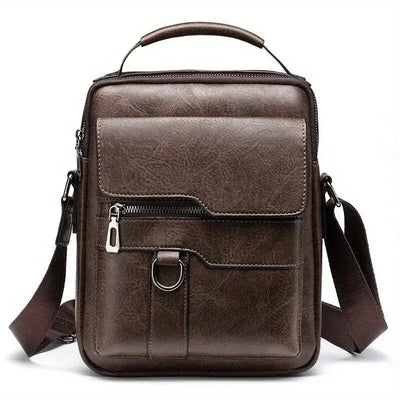 Bag: Men's New Shoulder Bag, Crossbody Bag For Men Messenger Bag Handbag, PU Leather Purse Messenger Crossbody Bags