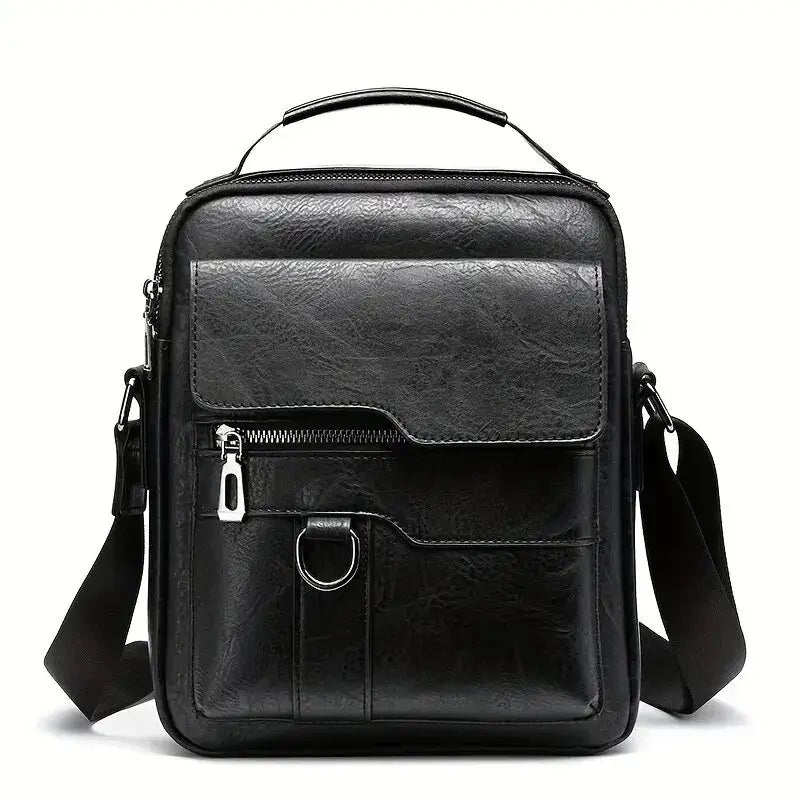 Bag: Men's New Shoulder Bag, Crossbody Bag For Men Messenger Bag Handbag, PU Leather Purse Messenger Crossbody Bags