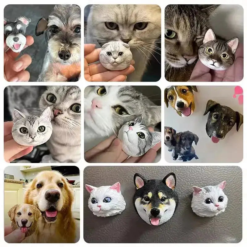 Custom Pet Keychain – Adorable Photo Keepsake for Pet Lovers!
