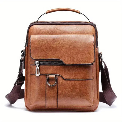 Bag: Men's New Shoulder Bag, Crossbody Bag For Men Messenger Bag Handbag, PU Leather Purse Messenger Crossbody Bags