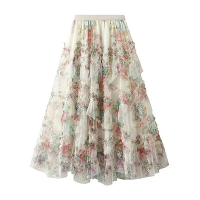 RISEN Seam Detail Wide Leg Jeans