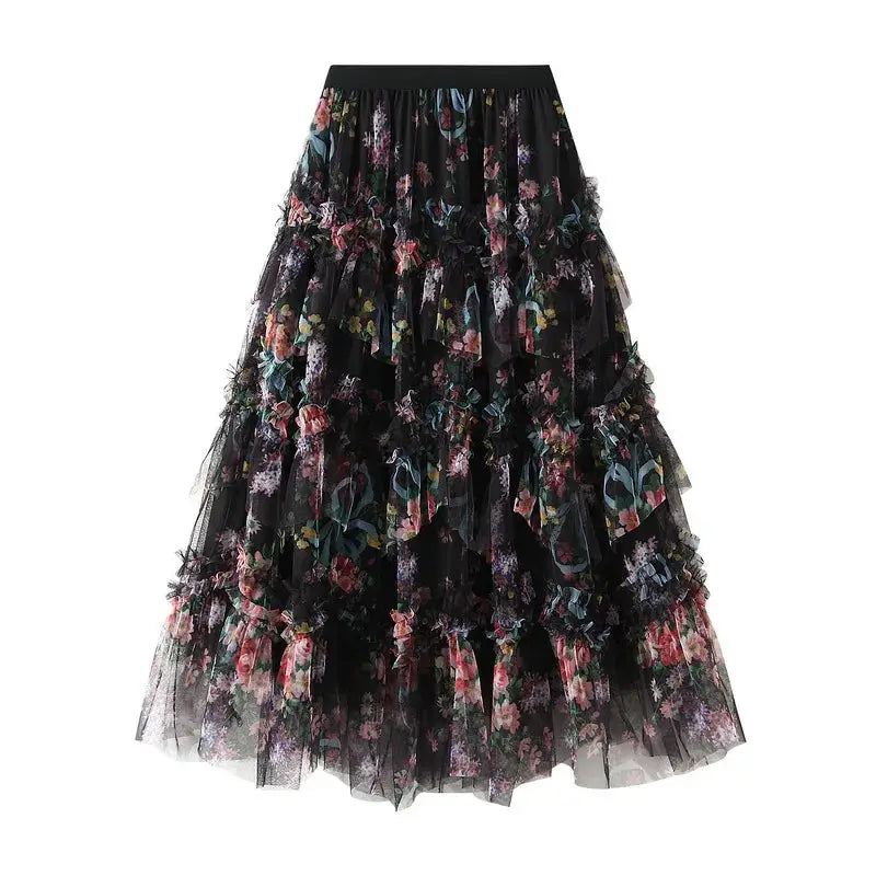 RISEN Seam Detail Wide Leg Jeans