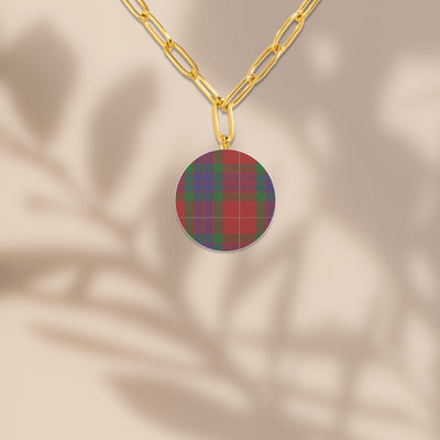 Necklace: Paperclip Coin-Circle Necklace -Make Your Own - Fraser Sample
