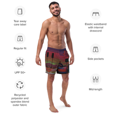 Swim Trunks: Recycled Highway 2 Hell