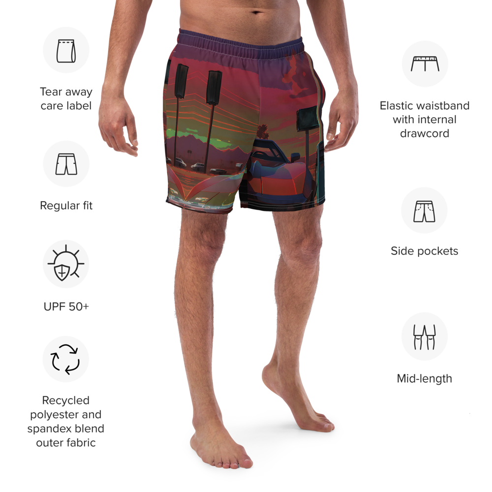 Swim Trunks: Recycled Highway 2 Hell