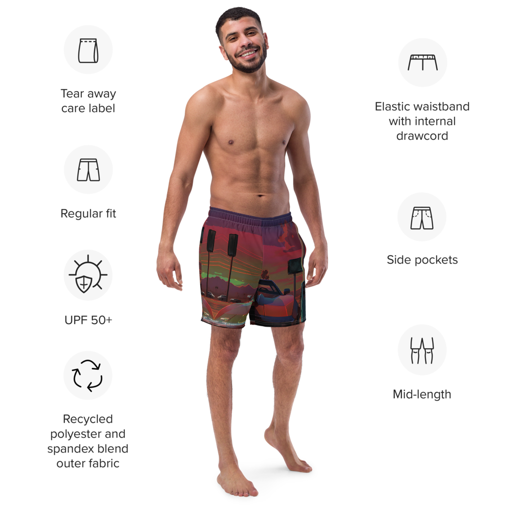 Swim Trunks: Recycled Highway 2 Hell