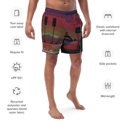 Swim Trunks: Recycled Highway 2 Hell