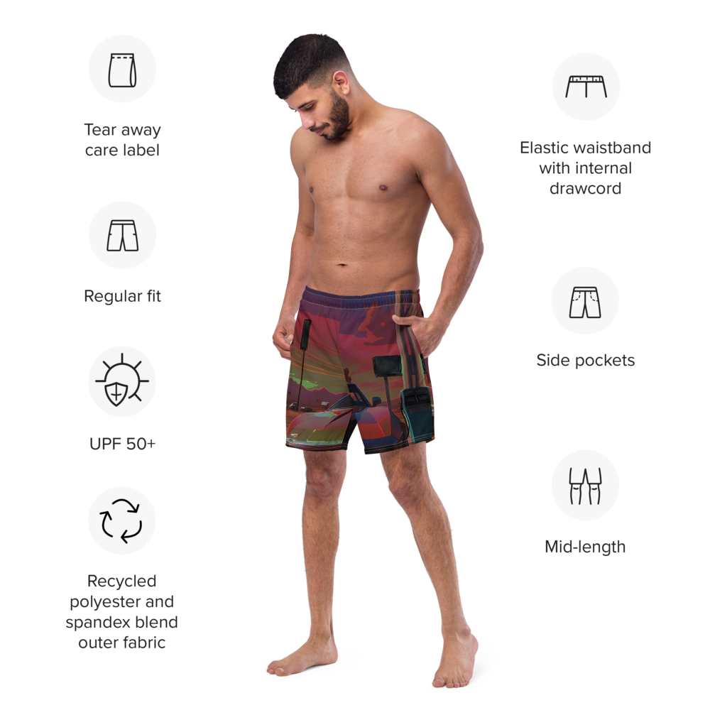 Swim Trunks: Recycled Highway 2 Hell